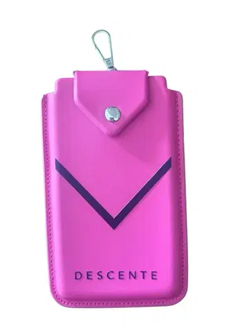 DESCENTE 스마트폰 숄더백 핑크
