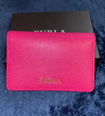 새상품급 훌라 가죽 명함지갑 여성용