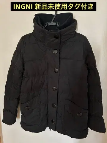 INGNI 블랙 패딩 자켓 미사용 새상품 택 포함