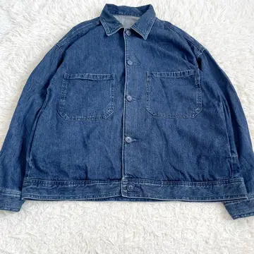 GU 데님 셰프 자켓 XL 블루 311-337524