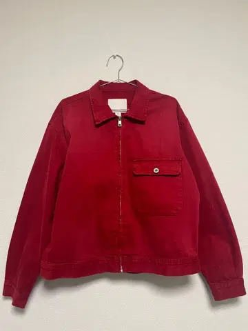 ZARA 빨간색 집업 자켓