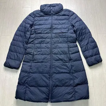 유니클로 울트라 라이트 다운 코트 M 네이비