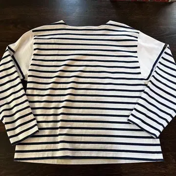 루미노아 바스크 셔츠 보더 오버 사이즈