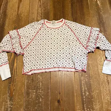 mag.by c 플라워 써멀 상의