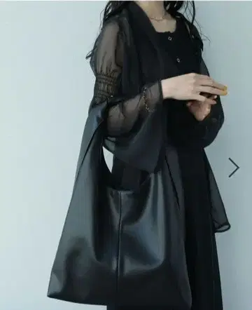 HARE ] 신세틱 가죽 쇼핑 토트백