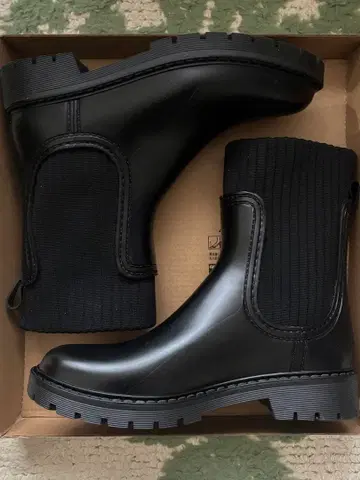 오리엔탈 트래픽 레인부츠 니트부츠 22.0~22.5 cm