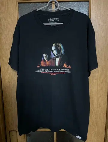 BEETLEJUICE 비틀쥬스 영화 티셔츠 L