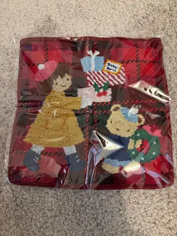 미사용 파밀리아 손수건