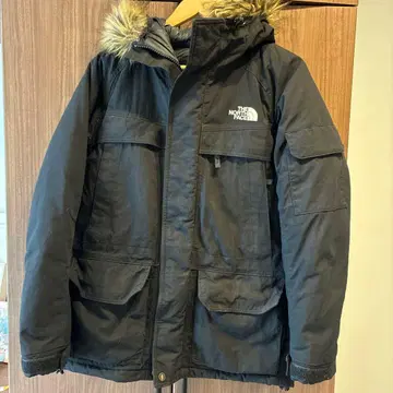THE NORTH FACE 블랙 맥마드 후드티 S