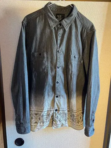 챌린저 데님 셔츠 나가세 토모야