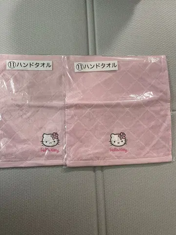 헬로키티 핸드 타월 2개 세트