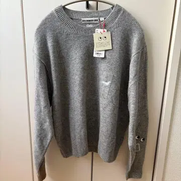 [택 포함 새상품] 안야 힌드마치 유니클로 니트 스웨터 그레이