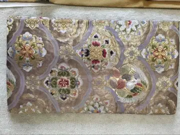 화려한 꽃무늬 후쿠로 오비 성인식 결혼식