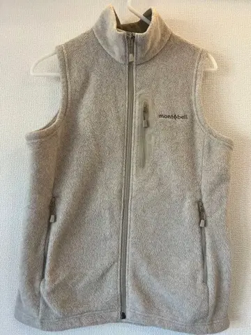 mont-bell 베스트 XL 플리스 베스트 아이보리