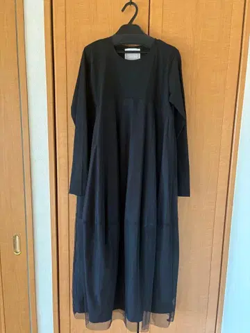 미사용 새상품 비어즐리 7부 소매 코쿤 말 원피스