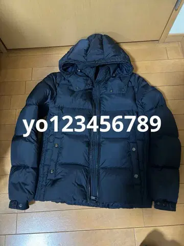 TATRAS 후드 부착 네이비 벨보 다운 자켓 사이즈 1