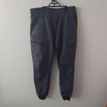 차콜 그레이 카고 조거 팬츠 9520