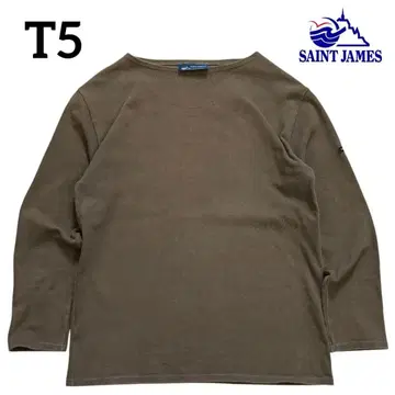 프랑스제 [세인트 제임스] 웨쌍 바스크 셔츠 T4 올리브