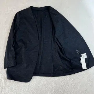 23구 노카라 빅 사이즈 택 포함 울 그레이 계열 자켓 46