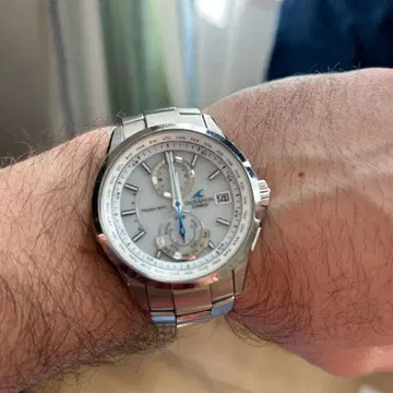 [OCEANUS] OCW-S2000 화이트 배터리 약함