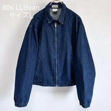 새상품급 80s USA L.L.Bean 데님 스윙탑 vintage