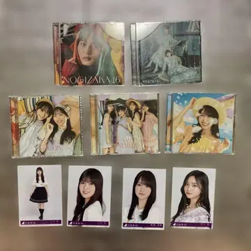 노기자카46 CD 세트 6매 사진 포함