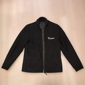 남성용 자켓 블랙 백 자수 블루종 M 새상품급 아메카지 바이커