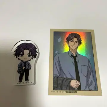 신 테니스의 왕자님 autumn 아크릴 블록 특전 카드 아토베 케이고