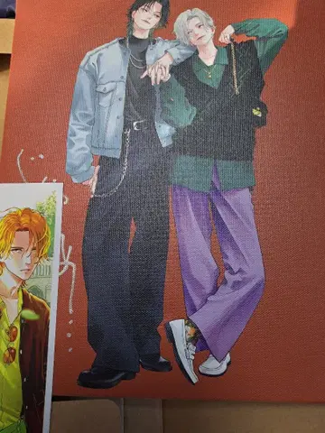 원룸의 푸가 캔버스 보드 자노메 친필 사인 포함