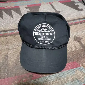 NEIGHBORHOOD 네이버후드 블랙 워크캡