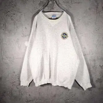 [ USA ] 90s 월드 맥주 투어 자수 맨투맨 트레이닝복 그레이