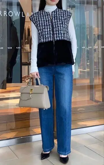 레드카드 데님 [투모로우랜드] 사이즈 23 새상품급