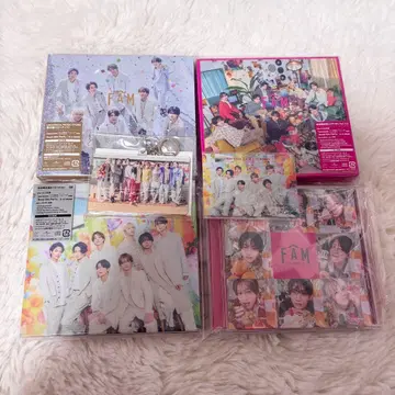 timelesz 앨범 FAM 4가지 형태 세트 특전 없음