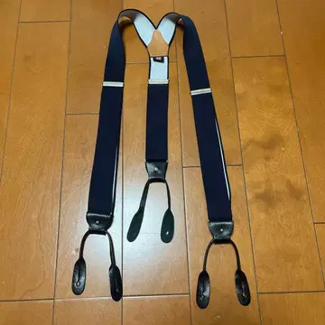 ALBERT THURSTON 네이비 서스펜더