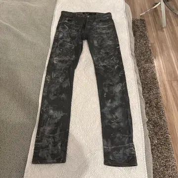 Fagassent 페인트 가공 데님 L 상당