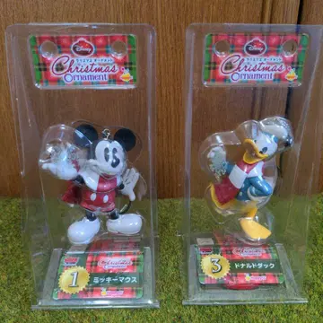 Disney 크리스마스 오너먼트 해피 복권 미키 & 도날드