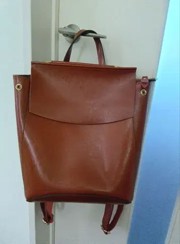 천연 가죽 3way 백팩 & 숄더