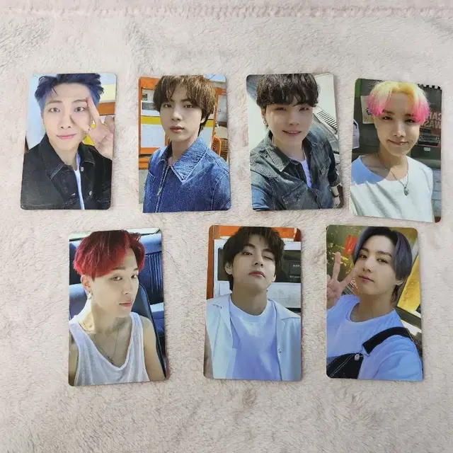 7장 일괄) bts 방탄 버터 위버스 특전