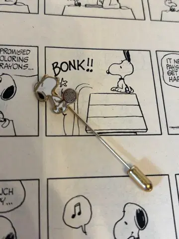 vintage SNOOPY 핑 모자