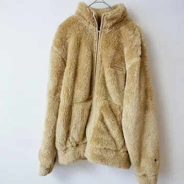 Champion 보아 자켓 Medium 베이지 복슬복슬
