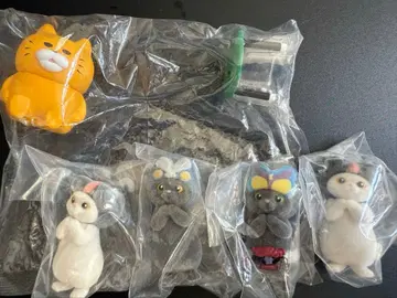 고양이 캐릭터 캡슐 토이 세트