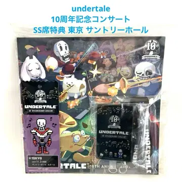 undertale 10주년 기념 콘서트 SS석 특전 도쿄 산토리홀