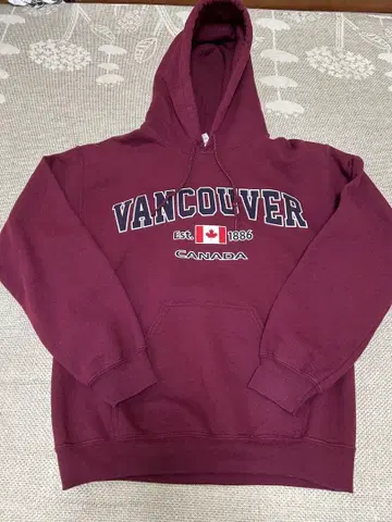 GILDAN 후드티 버건디