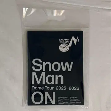 Snow Man 투어 팜플렛