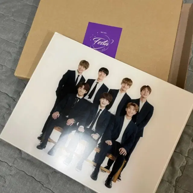 방탄소년단 가족사진 희귀템