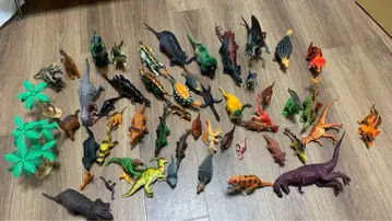 공룡 피규어 세트 약 50체