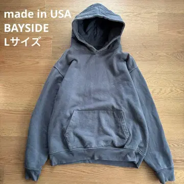 [ MADE IN USA ] 베이사이드 후드티 다크 그레이 L 16oz
