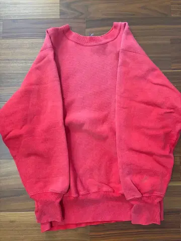 챔피언 리버스 위브 트레이닝복 레드