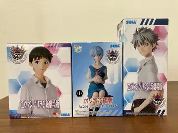 에반게리온 신극장판 이카리 신지 나기사 카오루 아야나미 레이 피규어