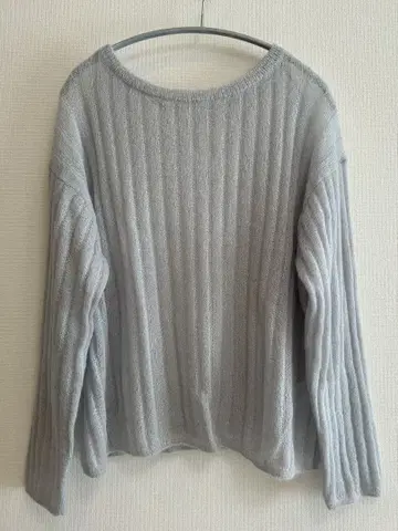 Plage 리브 실크 모헤어 풀오버